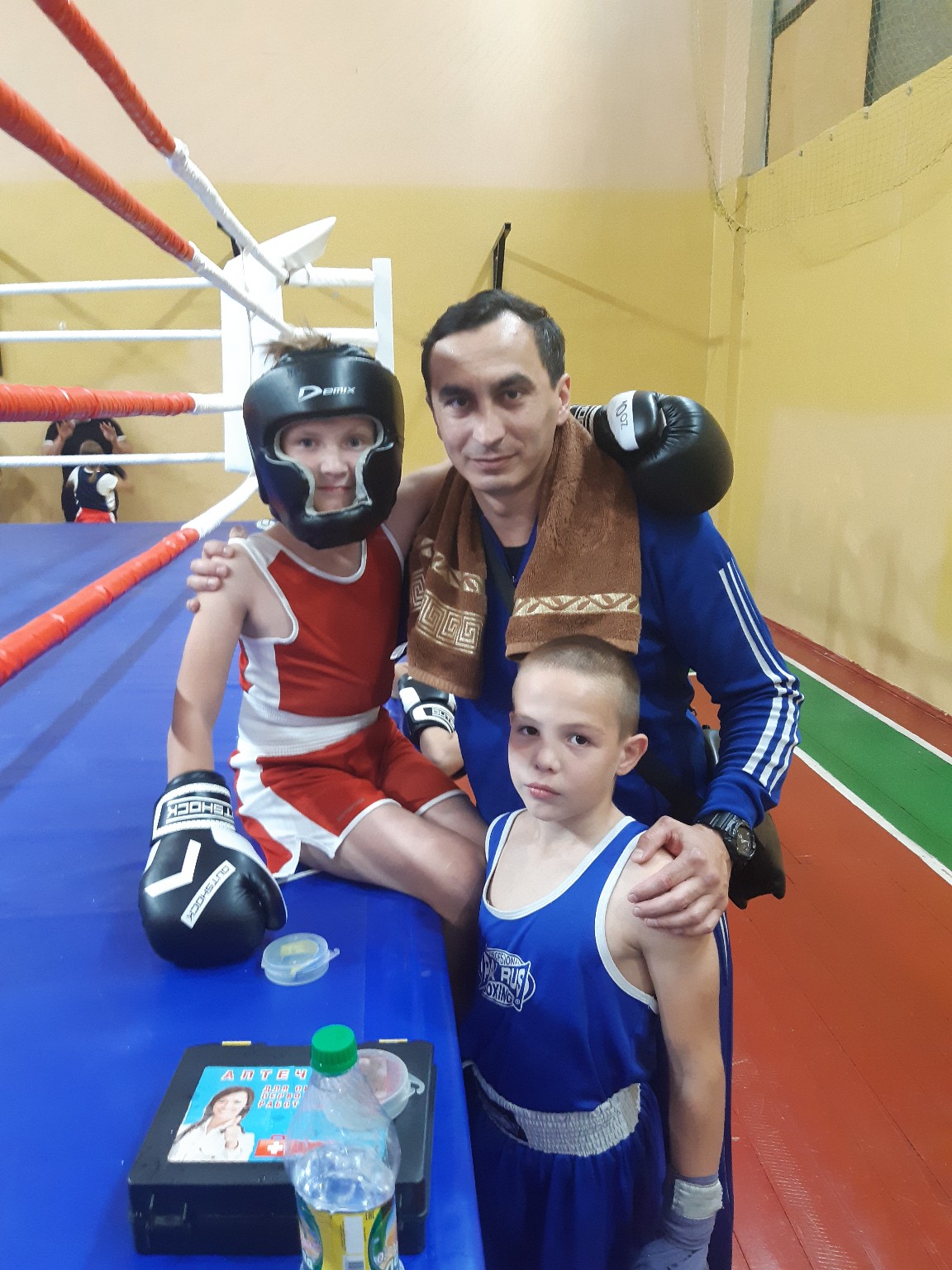Воспитанники спортивной школы  и СПК "Медведь" приняли участие в спарринг-встрече в г. Липецк