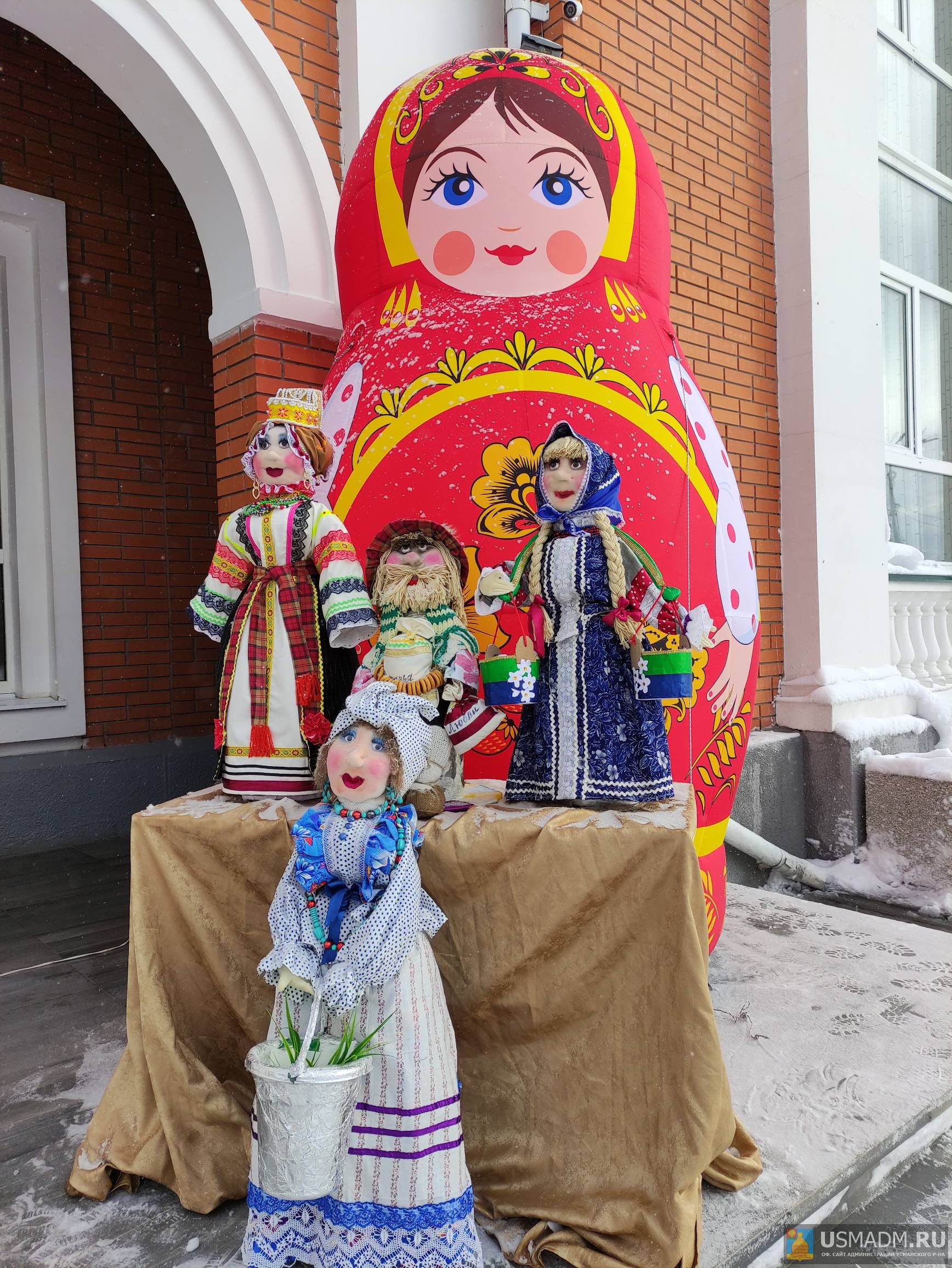 Традиционное празднование Масленицы с ярмаркой