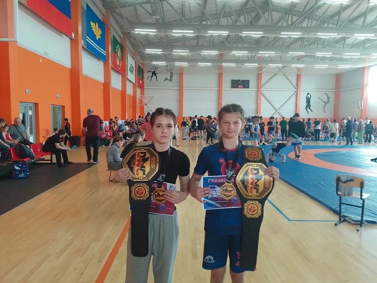 Турнир по вольной борьбе.